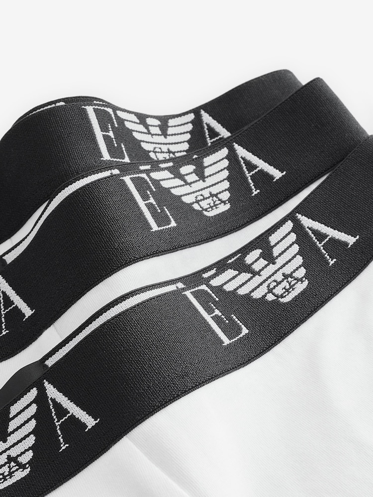 Emporio Armani Boxers 3 Pack - Image 5 of 5 Emporio Armani Boxers 3 Pack - Image 5 of 5
