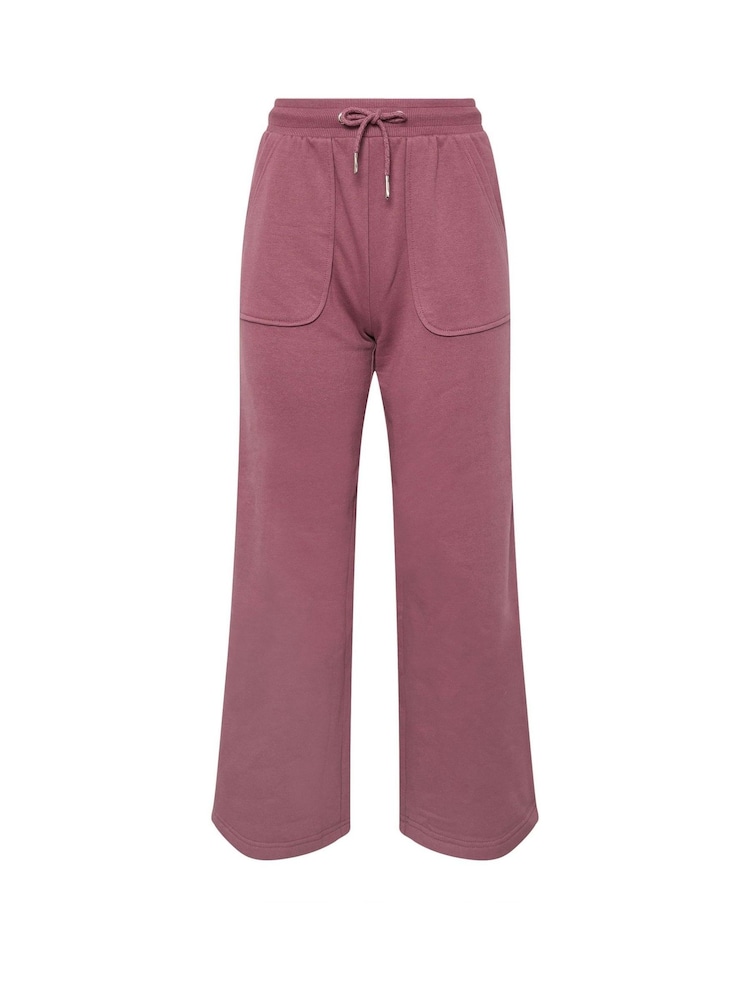 PixieGirl Petite Pink Patch Pocket Wide Leg Joggers - Image 5 of 5