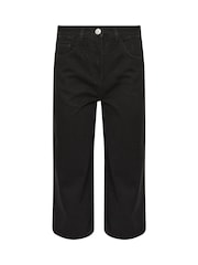 PixieGirl Petite Wide Leg Denim Cropped 100% Cotton Jeans - Imagen 6 de 6