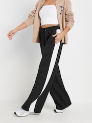 PixieGirl Petite Black Side Stripe Joggers - Image 2 of 4