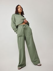PixieGirl Petite Green Quarter Zip Sweatshirt - Image 4 of 4