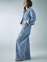 PixieGirl Petite Blue Daisy Jacket - Image 2 of 5
