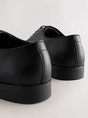 Black Oxford Toe Cap Shoes - Image 5 of 5