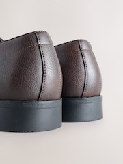 Brown Oxford Toe Cap Shoes - Image 3 of 6