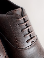 Brown Oxford Toe Cap Shoes - Image 6 of 6
