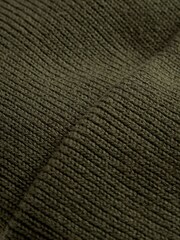 Levi's® Duffle Green Backpatch Beanie Knitted Hat - Image 4 of 5