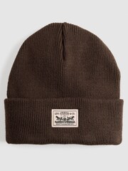 Levi's® Bracken Backpatch Beanie Knitted Hat - Image 1 of 4