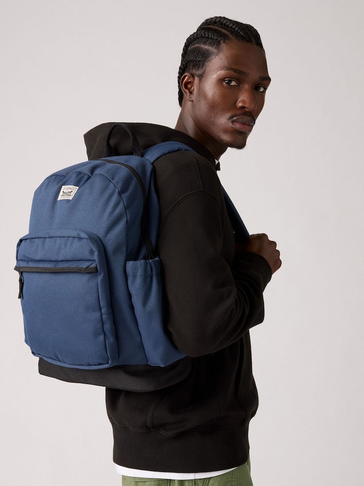 Levi's® Navy Blue Mission Bay Backpack - Image 5 of 5 Levi's® Navy Blue Mission Bay Backpack - Image 5 of 5