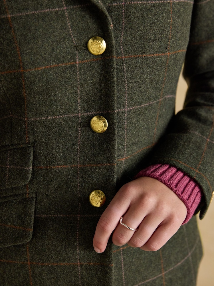 Veste D'équitation Femme Equetech - Tweed Vert - Taille 34 - Réf J17 (occasion)