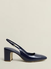 Hobbs Blue Lily Slingback Sandals - Image 1 of 3