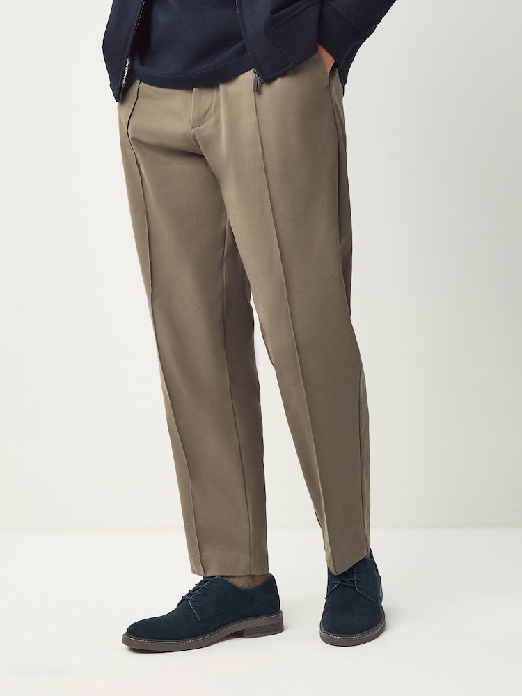 Navy Suedette Derby Shoes - Image 2 of 7