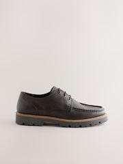 Brown Apron Leather Shoes - Image 1 of 5