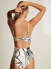 Reiss Imogen Reiss | NYBG – Badeanzug mit floralem Graffiti - Bild 3 von 5