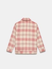 Mint Velvet Pink Checked Shacket - Image 7 of 8