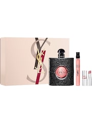 Yves Saint Laurent Black Opium Eau de Parfum 90ml + 10ml Duo with Mini Loveshine Lipstick Set - Image 1 of 5