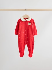 Red bow bear - Baby-Schlafanzüge 3 er-Pack (0Monate-2Jahre) - Bild 8 von 15