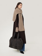 Jigsaw Natural Boucle Scarf - Image 2 of 4
