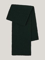 Jigsaw Green Boucle Scarf - Image 3 of 4