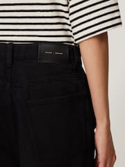 Jigsaw Black Kensington Barrel Leg Jeans - Image 6 of 7