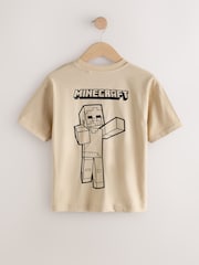 Stone Licensed Minecraft T-Shirt (3-16yrs) - Image 2 of 4