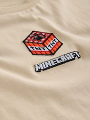 Stone Licensed Minecraft T-Shirt (3-16yrs) - Image 3 of 4