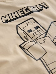 Stone Licensed Minecraft T-Shirt (3-16yrs) - Image 4 of 4