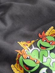 Charcoal Grey Teenage Mutant Ninja Turtles T-Shirt (3-16yrs) - Image 3 of 5