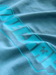 Темно-синий - Minecraft Sequin T-Shirt (3-16yrs) - Image 5 of 5