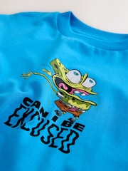 Blue Spongebob T-Shirt (3-16yrs) - Image 3 of 4