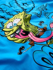 Blue Spongebob T-Shirt (3-16yrs) - Image 4 of 4
