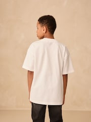 White Mandalorian Short Sleeve T-Shirt (3-16yrs) - Image 3 of 8