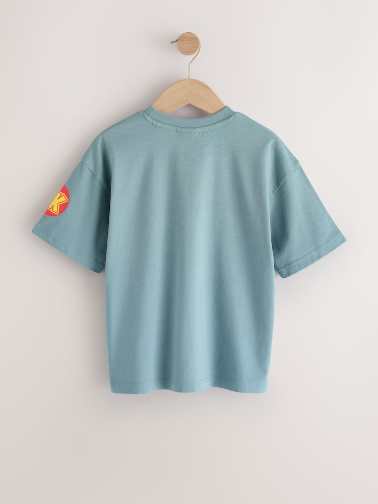 Blue Donkey Kong Print Mario Gaming T-Shirt (3-16yrs) - Image 2 of 4