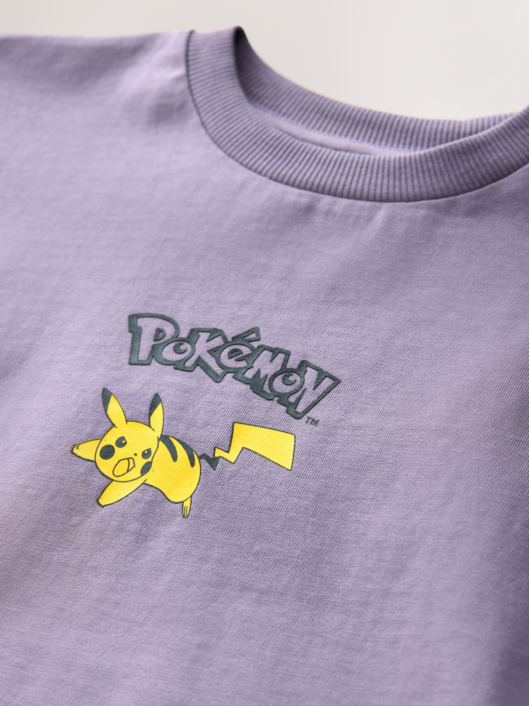 Buy Purple Back Print Pokémon Short Sleeve T-Shirt (3-16yrs) from