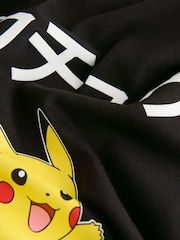 Black Pikachu Pokémon Short Sleeve T-Shirt (3-16yrs) - Image 3 of 5