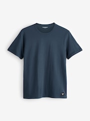 Emporio Armani Regular Fit Logo T-Shirts 2 Pack - Image 3 of 3