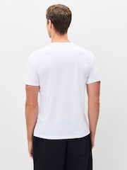 Emporio Armani Regular Fit Logo T-Shirts 2 Pack - Image 2 of 6