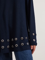 Phase Eight Blue Jennie Snuggle Top - Image 6 of 7