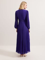 Phase Eight Purple Vila Beaded Dress - Image 2 of 9