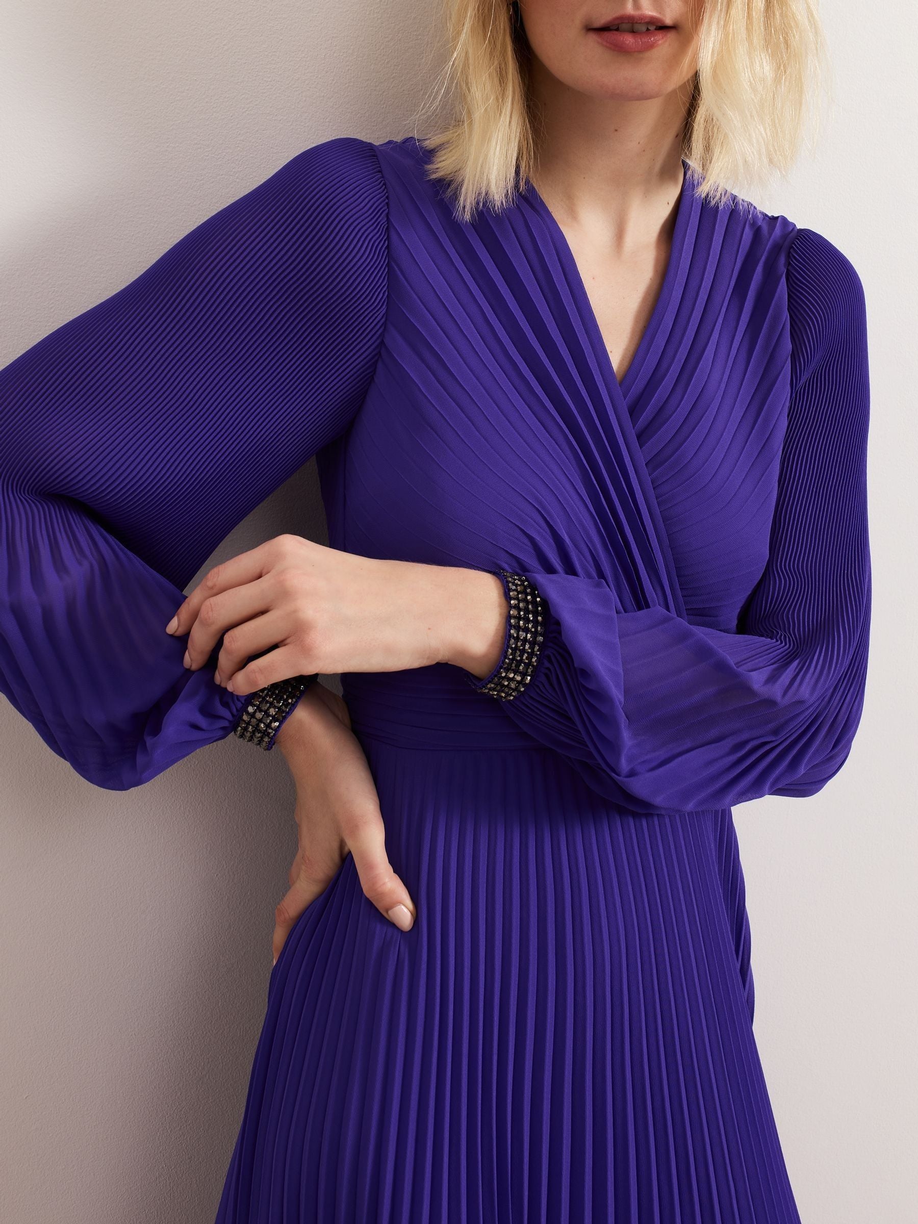【関税込】PhaseEight ワンピース☆Purple ie Beaded Dress Buy Phase Eight Purple Vila Beaded Dress from Next Canada