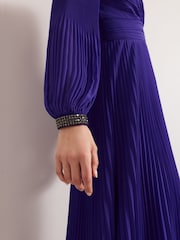 Phase Eight Purple Vila Beaded Dress - Image 7 of 9