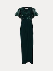 Phase Eight Green Minty Wrap Dress - Image 7 of 7