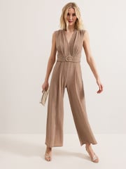 Phase Eight Brown Brea Jumpsuit - Image 1 of 7