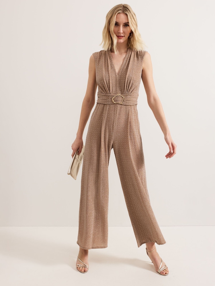 Phase Eight Brown Brea Jumpsuit - Image 1 of 7