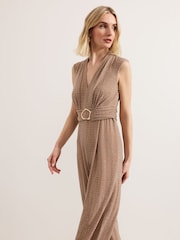 Phase Eight Brown Brea Jumpsuit - Image 5 of 7