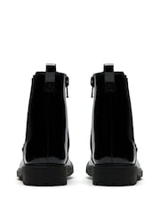 Charol negro - Botas Clarks Astrol Orin para Niñas Mayores - Imagen 4 de 6