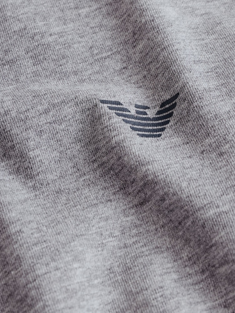 Emporio Armani Regular Fit Grey Pyjama Set - Image 12 of 12