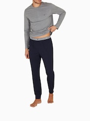 Emporio Armani Regular Fit Grey Pyjama Set - Image 2 of 12