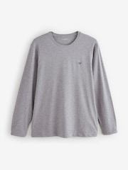 Emporio Armani Regular Fit Grey Pyjama Set - Image 6 of 12