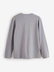 Emporio Armani Regular Fit Grey Pyjama Set - Image 9 of 12