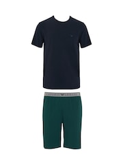 Emporio Armani Regular Fit Pyjamas Set - Image 4 of 5